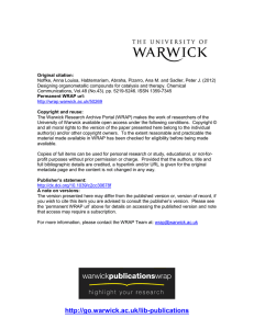 - WRAP: Warwick Research Archive Portal
