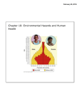 Chapter 18: Environmental Hazards and Human Health