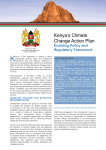 kenya climate change ap- policy and framework