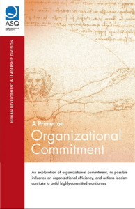 Organizational Commitment - ASQ Human Development and