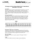 First Degree and Second Degree Mobitz Type I