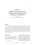 Web Services for the Global Earth Observing System of Systems