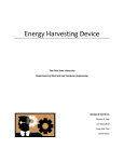 Energy Harvesting Device - Ohio State ECE