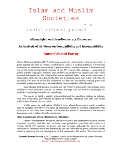 Website Development Package - Islam and Muslim Societies