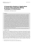 A Comparative Analysis of Applications of Census Data Using Data