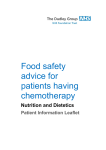 Food safety advice for patients having chemotherapy V3