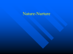 Nature-Nurture
