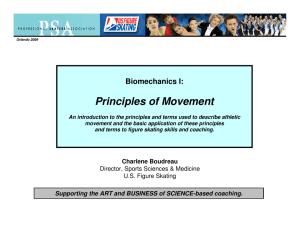 BiomechanicsI-Principles of Movement