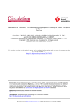 Indications for Pulmonary Valve Replacement in Repaired Tetralogy