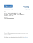 symptom assessment and management in patients with heart failure