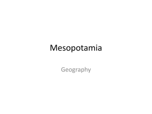 Mesopotamia - ECMS