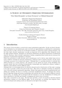 A Survey of Diversity-Oriented Optimization 1 Introduction - IC