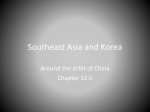 Southeast Asia and Korea