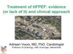 Treatment of HFPEF