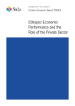 Ethiopia: Economic Performance and the Role of the Private