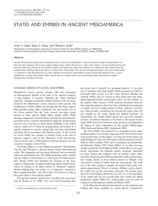 states and empires in ancient mesoamerica