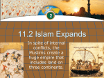 10.2 Islam Expands