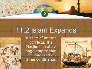 10.2 Islam Expands