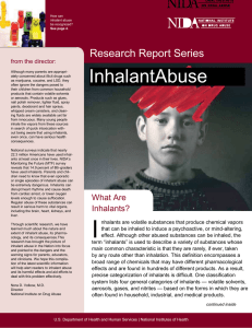 NIDA Research Report - Inhalants