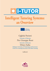 Intelligent Tutoring Systems: An Overview