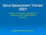 Renal Replacement Therapy (RRT)