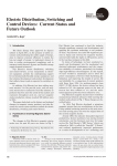 Electric Distribution, Switching and Control Devices