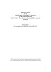 Discussion Paper - International Council for Science