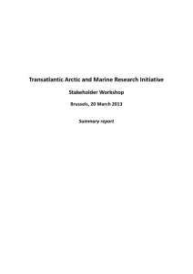Transatlantic Arctic and Marine Research Initiative
