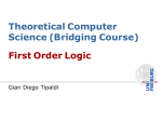 Theoretical Computer Science (Bridging Course)