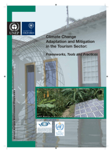 Climate Change Adaptation and Mitigation in the Tourism Sector