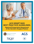 ACS NSQIP®/AGS Best Practice Guidelines 2012