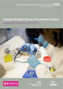 Genesis Breast Cancer Prevention Centre