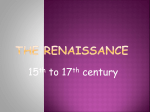 The Renaissance