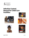 Infection Control Manual for Child Care Facilities