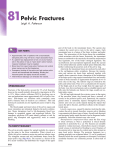 81 - Pelvic Fractures