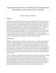 Trajectory Sensitivities to Assess Influence of Components and