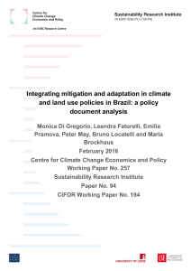 Di Gregorio et al 2016 - Centre for Climate Change Economics and