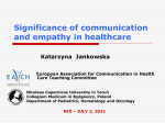 european association for communication in healthcare