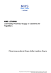 Information Pack - Community Pharmacy | Home