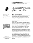 Chemical Perfusion of the Inner Ear - Health Online