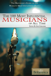 the 100 most influential musicians of all time