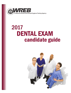 Dental Candidate Guide