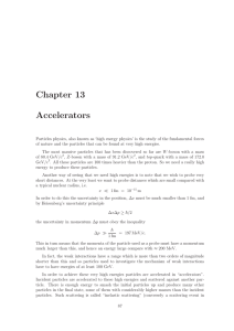 13 particle accelerators