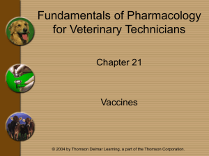 Chapter 21 - Vaccines