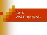 data warehouses!