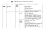 English Martyrs` Catholic Primary School Year 6 English Year