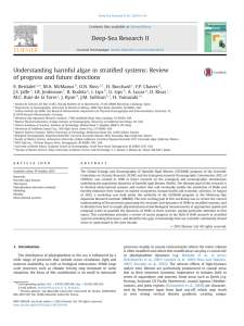 Understanding harmful algae in stratified systems