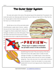 The Outer Solar System - Super Teacher Worksheets