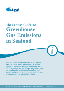Greenhouse Gas Emissions in Seafood