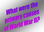 What were the primary causes of WWII?